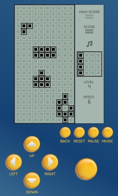 经典复古掌机方块 经典复古掌机方块