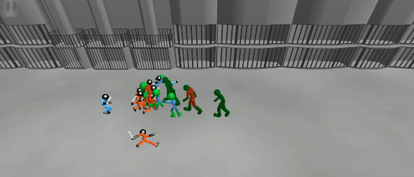 火柴人战斗模拟器僵尸监狱中文版