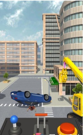 吊车救人 吊车救人