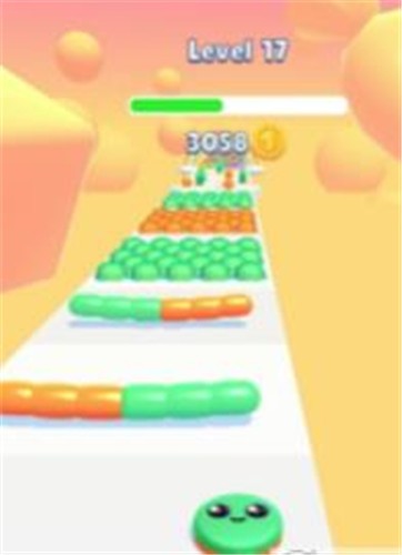 圆饼翻转跑 圆饼翻转跑