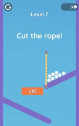 割绳落球 割绳落球