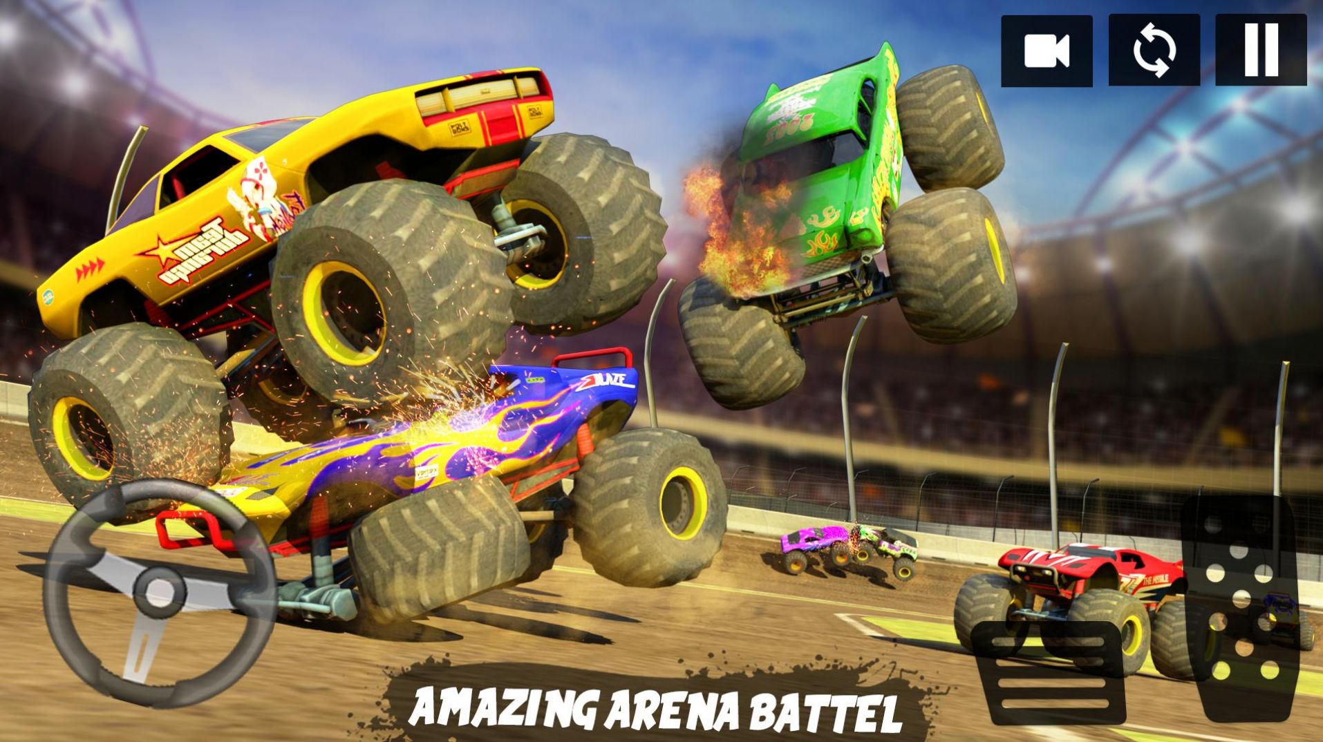 怪物卡车拆解赛