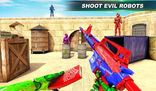 美军机器人反恐射击 美军机器人反恐射击