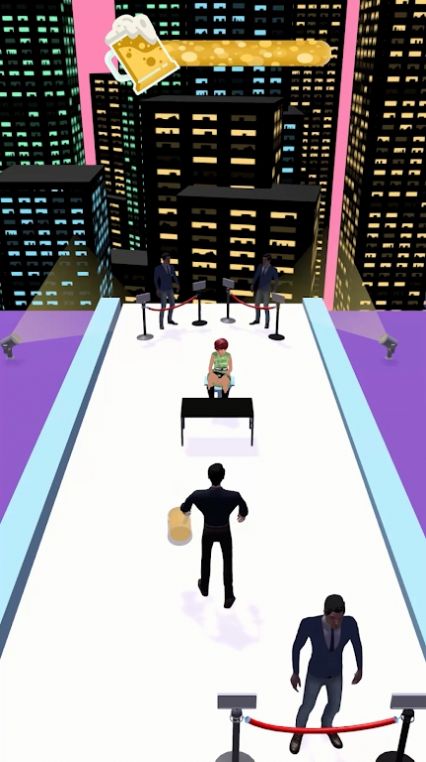 带饮料跑者 带饮料跑者