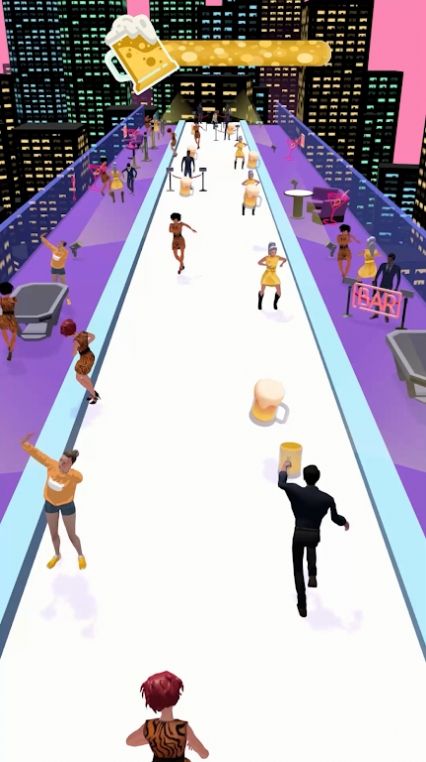 带饮料跑者 带饮料跑者