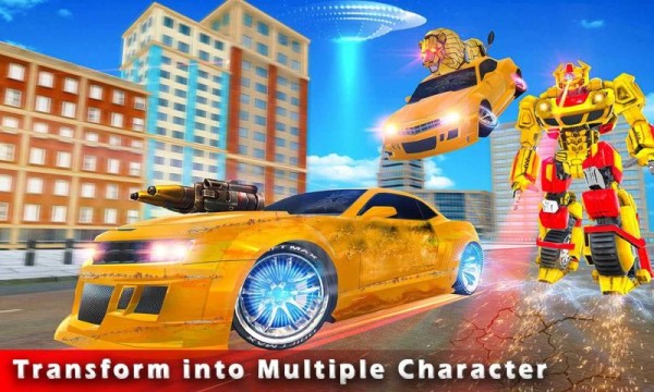 超级英雄飞狮机器人变形 超级英雄飞狮机器人变形