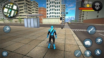 蓝色忍者打击犯罪