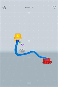 画绳收集球游戏