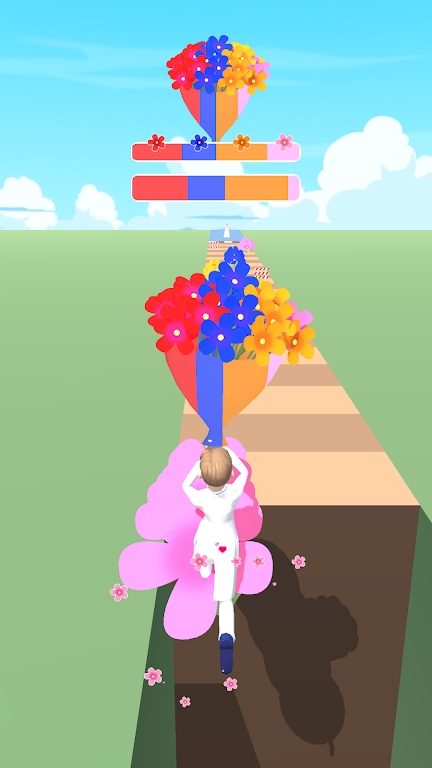 花束奔跑 花束奔跑