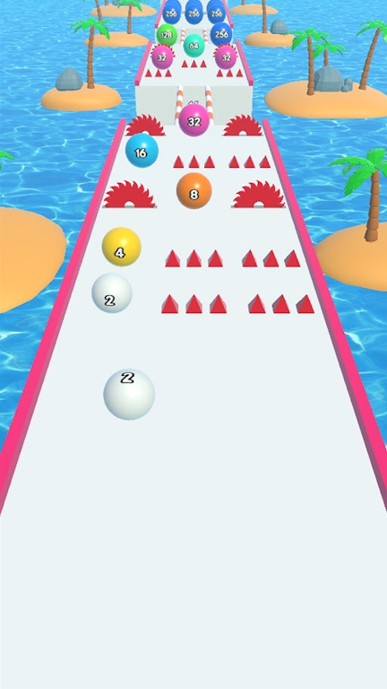 2048赛跑球 2048赛跑球