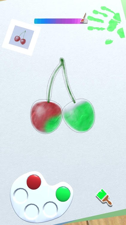 手指画画 手指画画