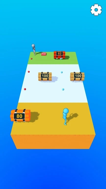 炸弹推进对抗赛