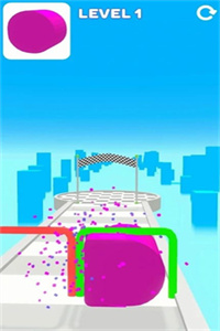 形状转换跑酷游戏