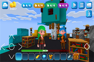 方块起床战争游戏