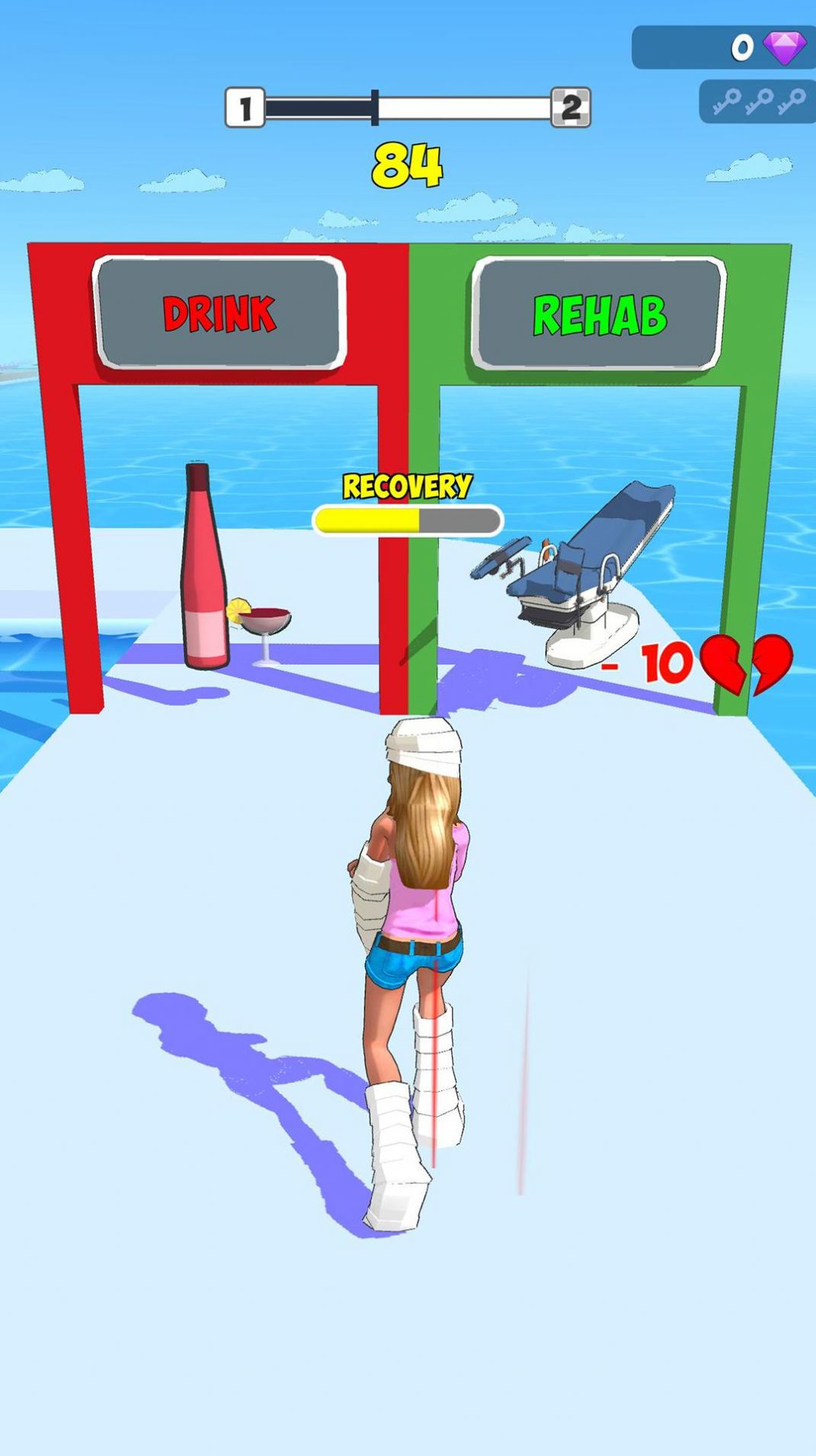 病人跑步 病人跑步