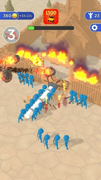 空闲攻城锤城堡围攻 空闲攻城锤城堡围攻