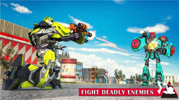 变形机器人城市英雄破解版 变形机器人城市英雄破解版