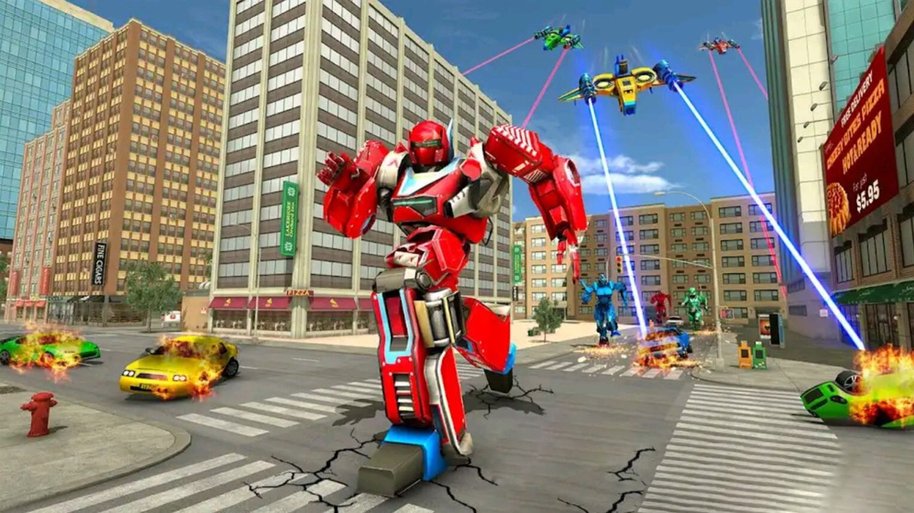 3D变形机器大战 3D变形机器大战