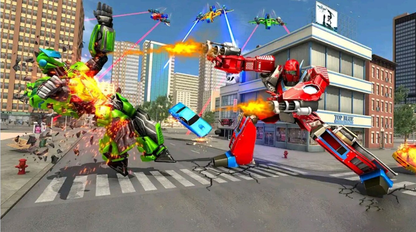 3D变形机器大战 3D变形机器大战