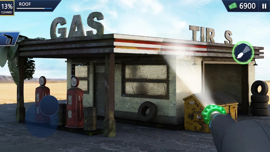 强力洗清洁模拟器