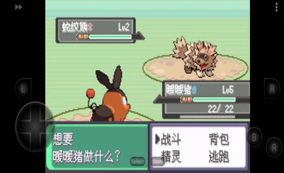 口袋妖怪究极绿宝石4小智版