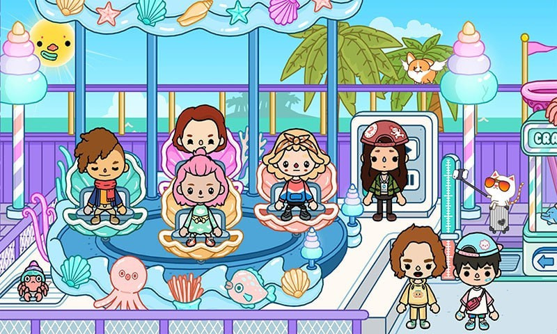 米加小镇校园世界