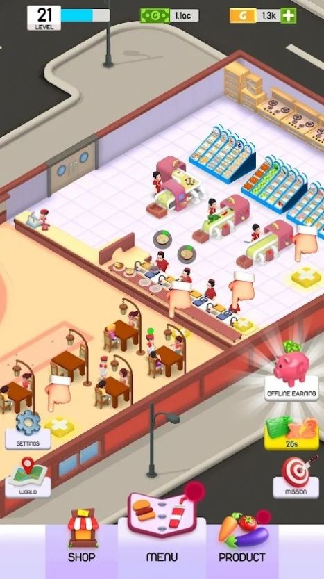 餐厅帝国大亨空闲中文版