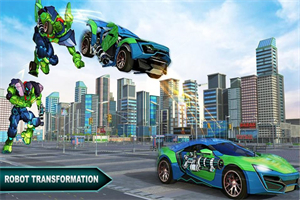 怪物机器人改装车