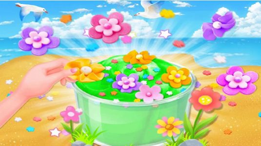 史莱姆粘液涂色画画 史莱姆粘液涂色画画