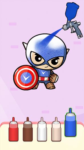 沙画喷涂着色 沙画喷涂着色