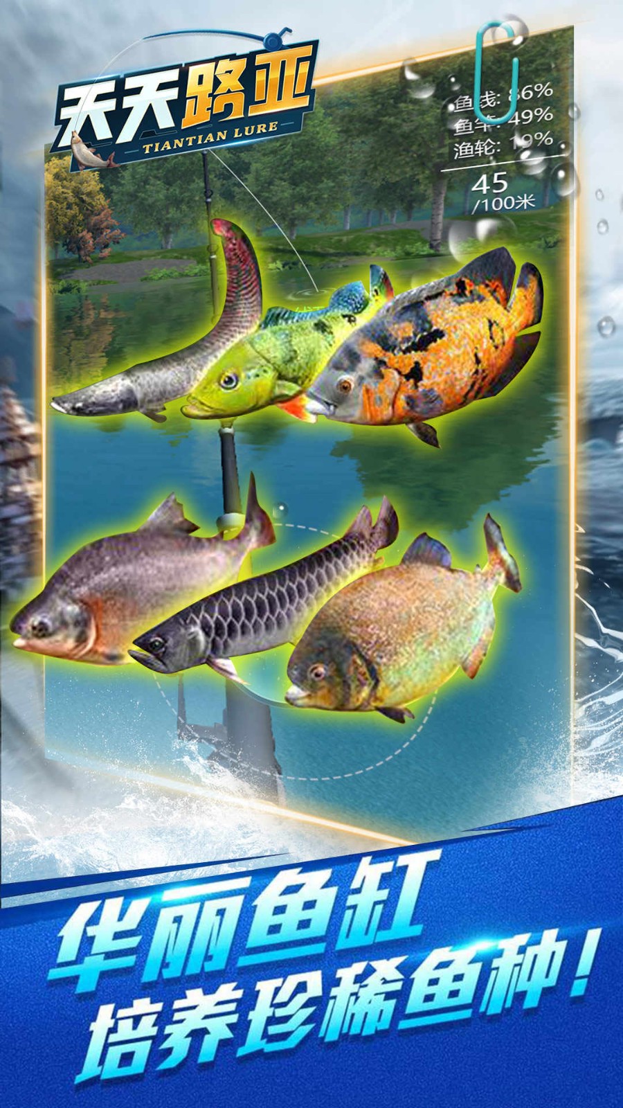 天天路亚无限金币版本