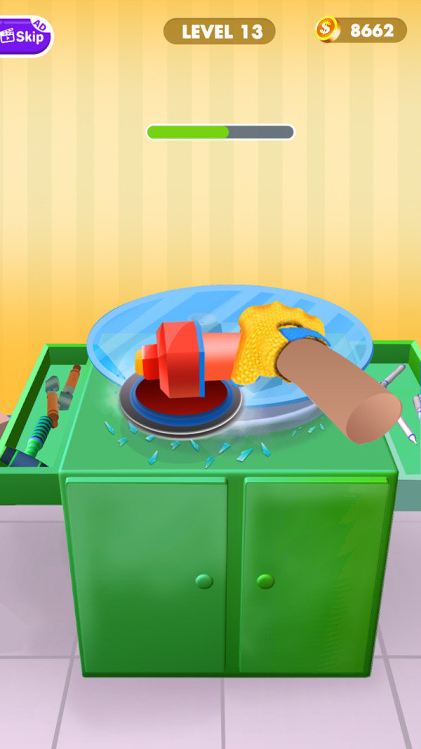 切割玻璃模拟器