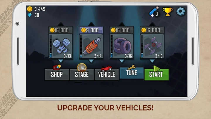 登山赛车无限金币版本