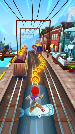 地铁跑酷冰岛无限金币钥匙版 地铁跑酷冰岛无限金币钥匙版