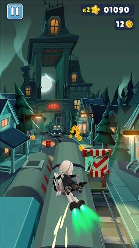 地铁跑酷鬼屋万圣节版