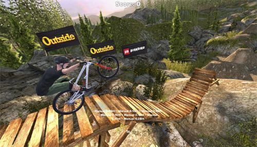 残酷的自行车特技