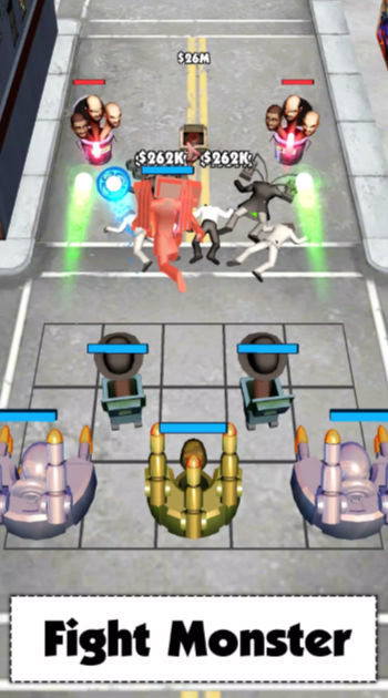 怪物合并3D战争