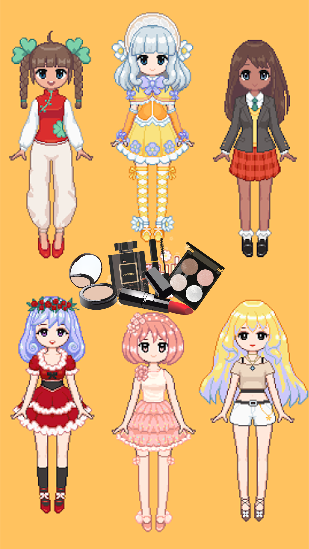 时尚娃娃舞会内置菜单