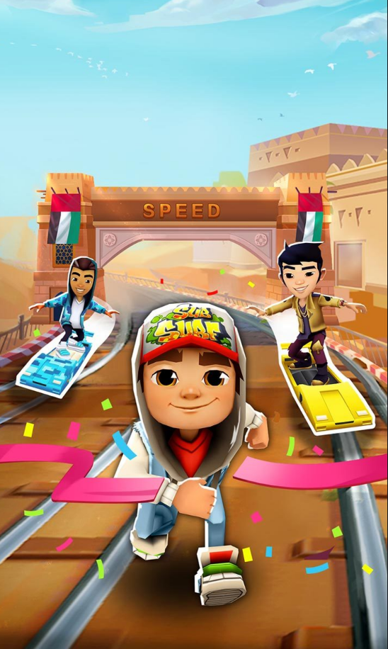 地铁跑酷迪拜版 地铁跑酷迪拜版