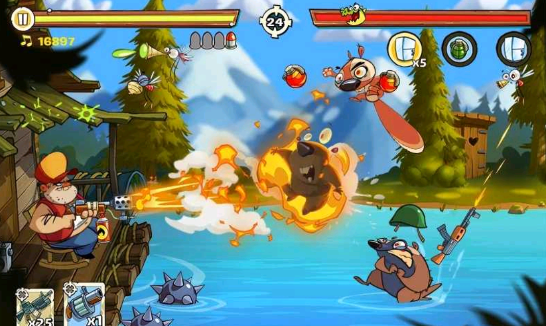 沼泽攻击2无敌版