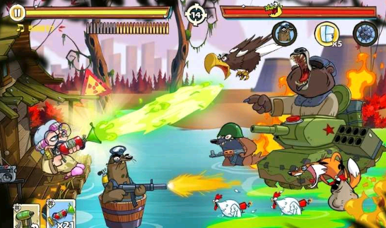 沼泽攻击2无敌版