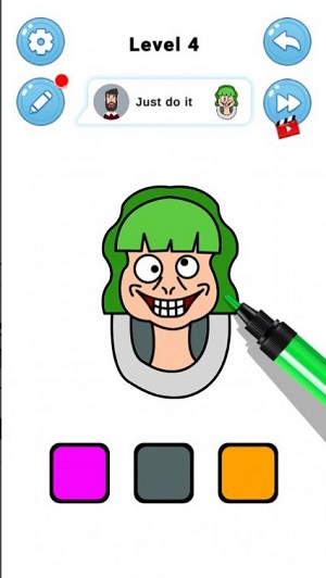 彩色怪物绘画ASMR