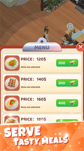 小镇餐厅无限金币版