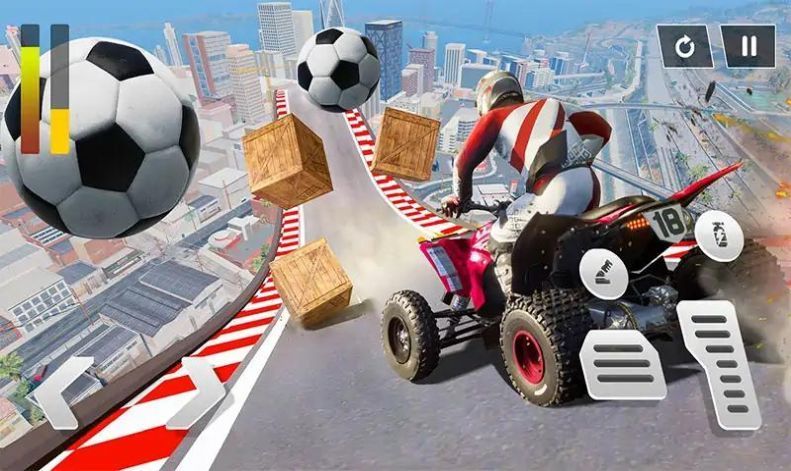 四轮特技飞车 四轮特技飞车