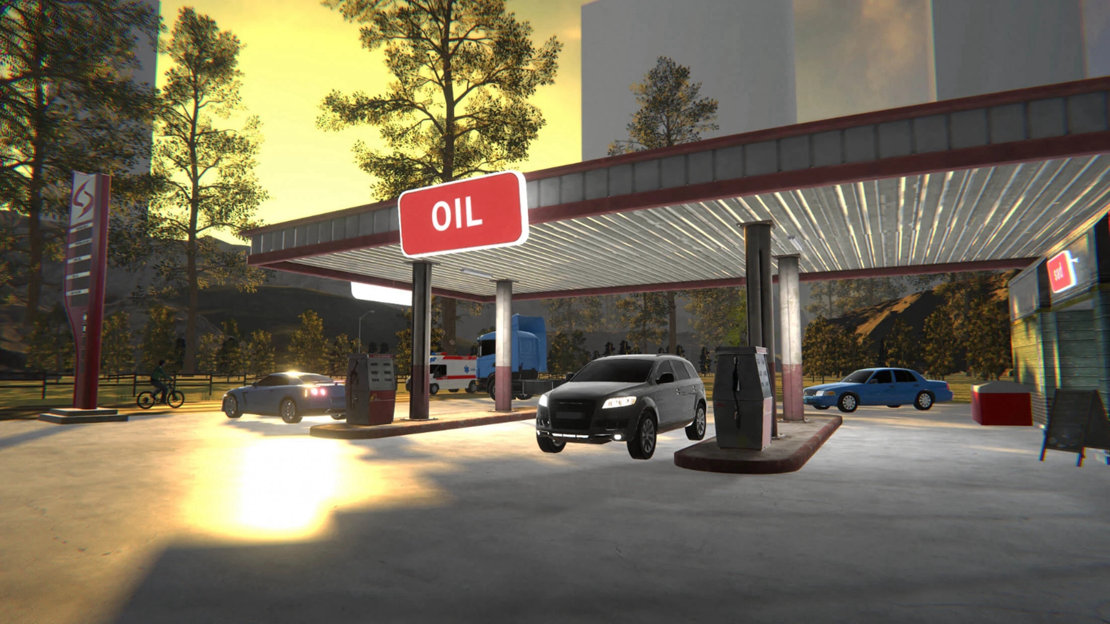 加油站模拟器无限金币