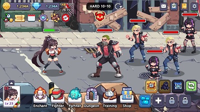 异世界格斗少女养成记无限金币钻石