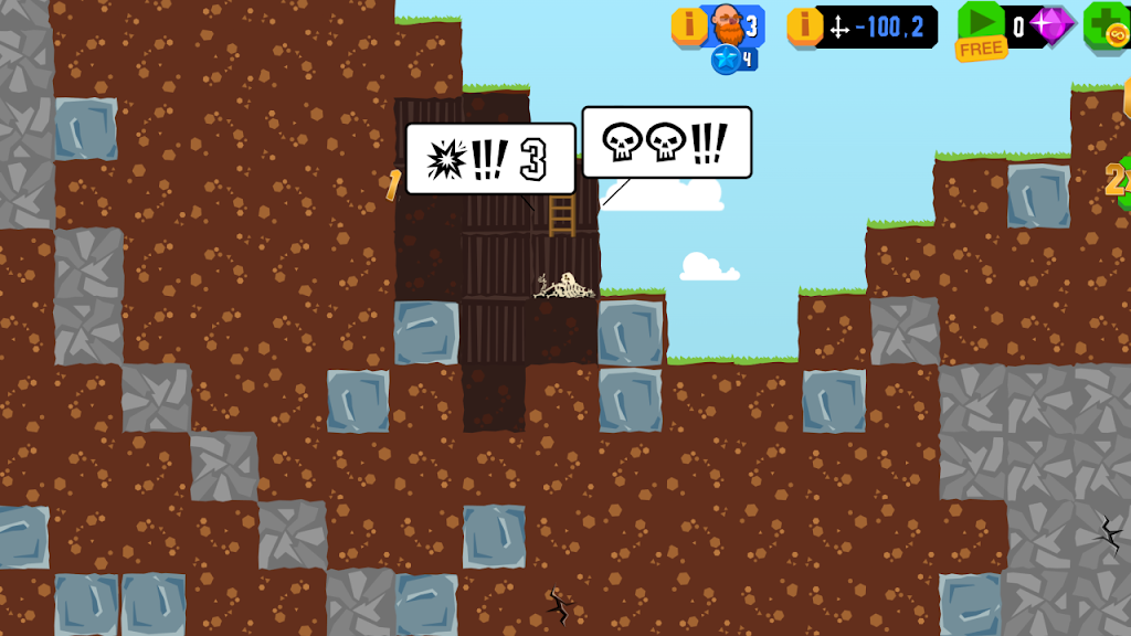 地底光头挖矿 地底光头挖矿