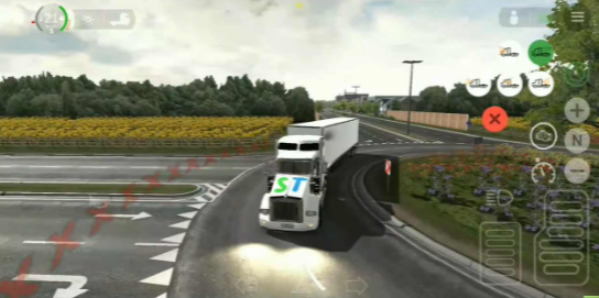 环球卡车模拟器中文版 环球卡车模拟器中文版