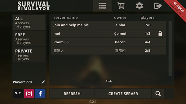 生存选择模拟器