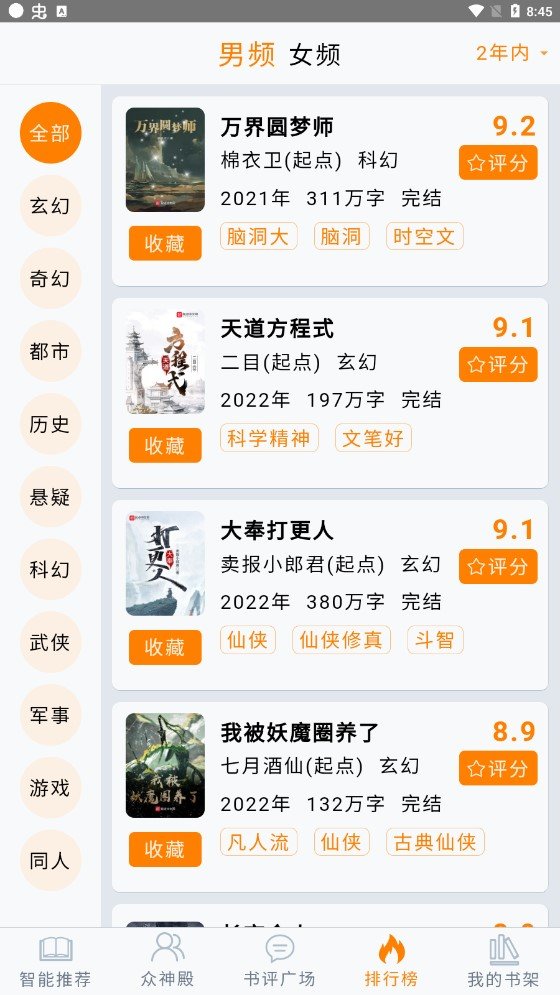 小鱼推书 小鱼推书